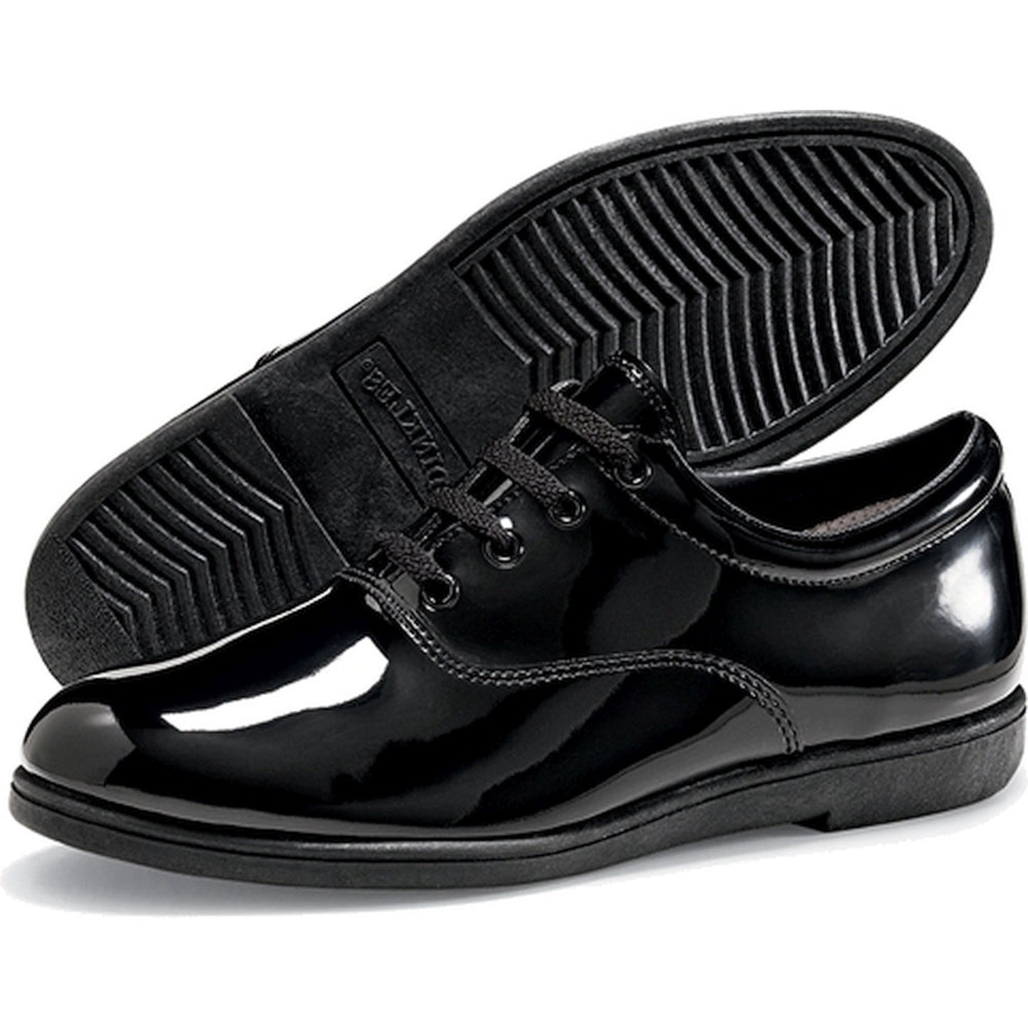 Dinkles Formal Marching Band Shoe: Black Patent