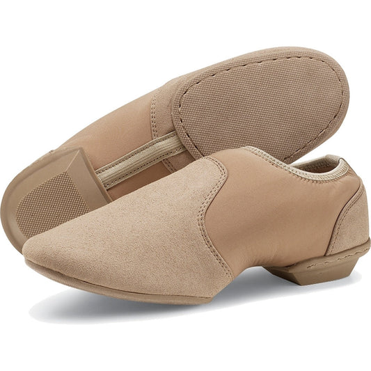 DSI Ever-Jazz Color Guard Shoe: Tan